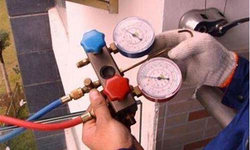 单表加氟哪个头接空调-空调加氟单表的使用方法图解