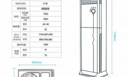 柜式空调规格型号-柜式空调尺寸规格表