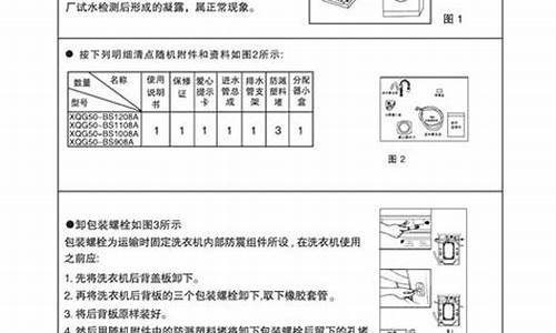 洗衣机说明书丢了怎么办-洗衣机标签说明
