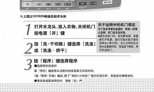 松下冼衣机故障代码-松下滚筒洗衣机故障代码大全