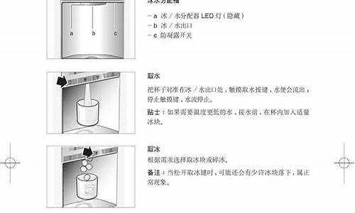 西门子三门冰箱说明书-西门子三门冰箱按键式调温教程